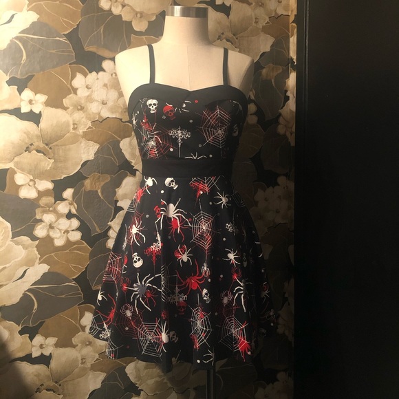hell bunny printed mini dress - Picture 7 of 12